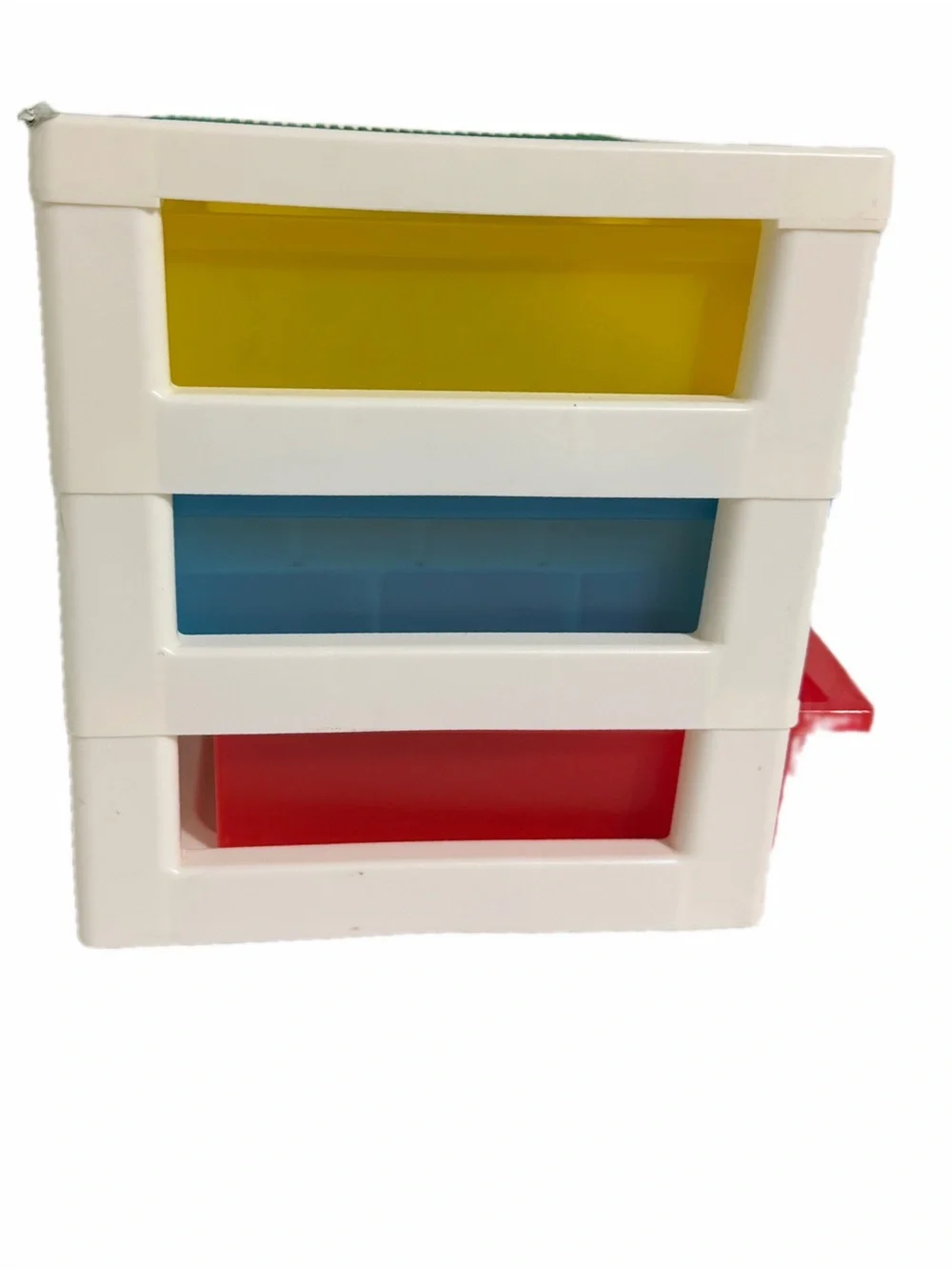 Super Cute! Lego 3 Drawer Shelf Storage Cabinet Shelf